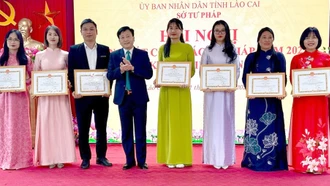 Sở Tư pháp Lào Cai tổng kết công tác tư pháp năm 2025