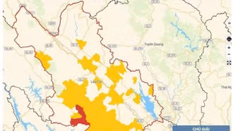 Cảnh báo lũ quét, sạt lở đất ở các địa phương trong tỉnh Lào Cai