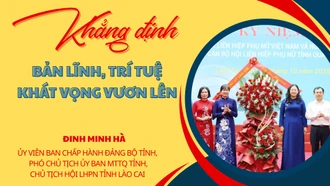 Phụ nữ Lào Cai: Khẳng định bản lĩnh, trí tuệ, khát vọng vươn lên