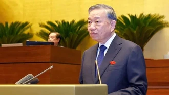 Tổng Bí thư Tô Lâm gợi mở 7 nhóm nội dung để đại biểu Quốc hội góp ý dự thảo Văn kiện Đại hội XIV