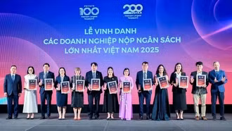 Vinh danh doanh nghiệp nộp ngân sách hàng trăm tỷ đồng