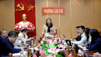 Đoàn kiểm tra của tỉnh làm việc về công tác Mặt trận tại 04 xã, phường