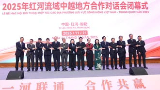 Hội nghị Đối thoại Hợp tác các địa phương Trung - Việt lưu vực sông Hồng năm 2025