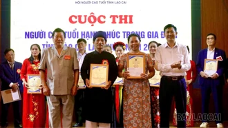 Bế mạc và trao giải cuộc thi “Người cao tuổi hạnh phúc trong gia đình” tỉnh Lào Cai lần thứ I