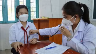 Đề xuất đưa chỉ tiêu 100% học sinh tham gia BHYT vào tiêu chí thi đua