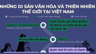 Những Di sản Văn hóa và Thiên nhiên Thế giới tại Việt Nam
