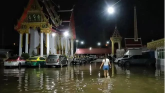 Lũ lụt hoành hành tại 19 tỉnh của Thái Lan, ít nhất 22 người thiệt mạng