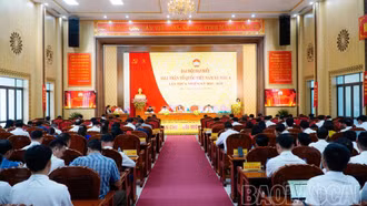 Phiên làm việc thứ Nhất, Đại hội đại biểu MTTQ Việt Nam xã Mậu A lần thứ I, nhiệm kỳ 2025 - 2030