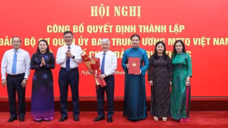 Ông Đỗ Văn Chiến giữ chức Bí thư Đảng ủy Cơ quan Ủy ban Trung ương MTTQ Việt Nam