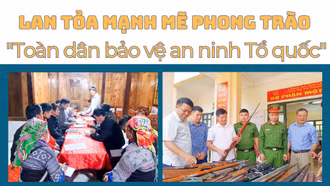 Lan tỏa mạnh mẽ Phong trào "Toàn dân bảo vệ an ninh Tổ quốc"