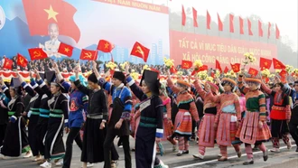 UBND tỉnh hướng dẫn sử dụng mẫu biểu trưng trong các hoạt động tuyên truyền Kỷ niệm 80 năm Cách mạng tháng Tám và Quốc khánh 2/9