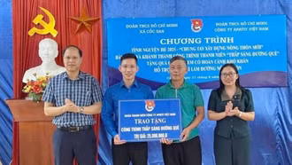 Nhiều hoạt động trong Chương trình tình nguyện hè năm 2025