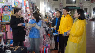 Bảo hiểm xã hội cơ sở Sa Pa ra quân hưởng ứng "Ngày hội tuyên truyền viên"