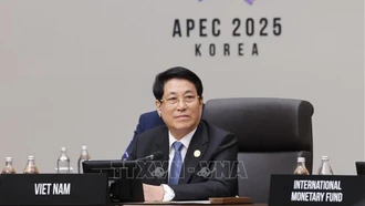 Chủ tịch nước Lương Cường dự phiên thứ nhất của Hội nghị các nhà lãnh đạo APEC 2025