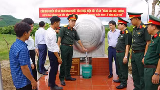 MB Quảng Trị bàn giao công trình “Nước sạch vì cộng đồng” tại Bản Chùa
