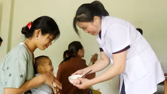 Hành trình cải thiện dinh dưỡng cho trẻ em vùng cao