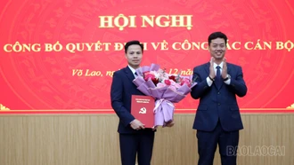 Phó Trưởng Ban Nội chính Tỉnh ủy Dương Đức Toàn giữ chức Bí thư Đảng ủy xã Võ Lao