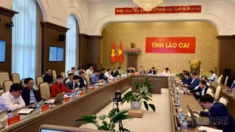 Hội nghị rà soát đánh giá tiến độ và cho ý kiến vào các nội dung điều chỉnh Quy hoạch tỉnh Lào Cai thời kỳ 2021-2030, tầm nhìn đến năm 2050