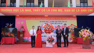 Trường THPT số 2 Sa Pa tổ chức lễ kỷ niệm 20 năm thành lập trường
