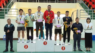 Bế mạc và trao giải Giải Pickleball Đảng ủy Ủy ban Nhân dân tỉnh Lào Cai