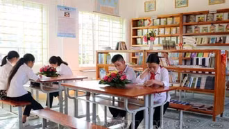 Từ thư viện đến thói quen đọc: Hơn 1,4 triệu học sinh được tiếp cận sách