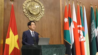 Toàn văn bài phát biểu chính sách của Chủ tịch nước Lương Cường tại Liên đoàn Arab