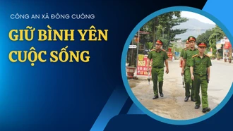 Công an xã Đông Cuông: Giữ bình yên cuộc sống