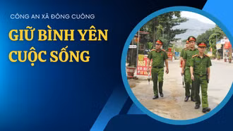 Công an xã Đông Cuông: Giữ bình yên cuộc sống