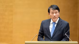 Bộ trưởng Lương Tam Quang trình Quốc hội 4 dự án luật đáp ứng yêu cầu cấp bách của thực tiễn