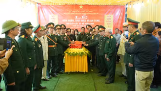 Xã Trấn Yên trang trọng đón hài cốt liệt sĩ Đỗ Hữu Bình về an táng tại quê nhà