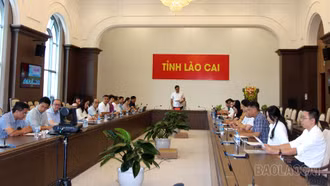 Lào Cai tham dự Hội nghị trực tuyến sơ kết 6 tháng đầu năm ngành Văn hóa, Thể thao và Du lịch