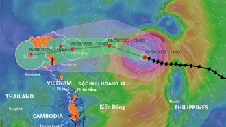 Toàn cảnh diễn biến bão số 9 Ragasa, nhận định vùng tâm điểm đổ bộ đất liền
