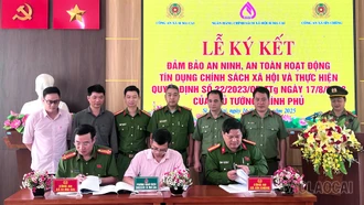 Phối hợp bảo đảm an ninh, trật tự trong hoạt động tín dụng chính sách