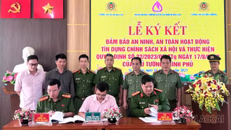 Phối hợp bảo đảm an ninh, trật tự trong hoạt động tín dụng chính sách