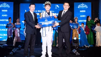 Thí sinh Việt Nam đăng quang Nam vương Du lịch Thanh thiếu niên Toàn cầu 2025 tại Thái Lan