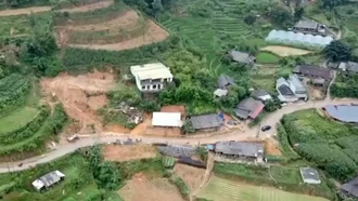 Lào Cai: Kịp thời sơ tán 77 người dân trước nguy cơ sạt lở đất