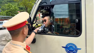 Lào Cai ra quân đảm bảo trật tự an toàn giao thông dịp lễ Quốc khánh 2/9