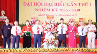 Đại hội đại biểu Đảng bộ xã Khánh Yên lần thứ I, nhiệm kỳ 2025 - 2030