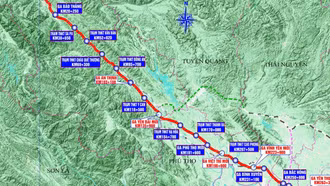 Giải phóng mặt bằng 3.160 ha đất dự án đường sắt Lào Cai - Hà Nội - Hải Phòng