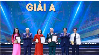 44 tác phẩm được trao Giải báo chí toàn quốc phòng, chống tham nhũng, lãng phí, tiêu cực lần thứ V