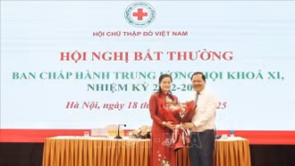 Bà Đỗ Thị Thu Thảo giữ chức Chủ tịch Trung ương Hội Chữ thập đỏ Việt Nam khóa XI