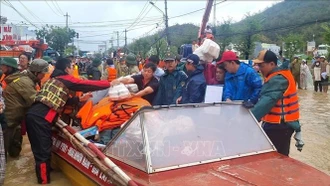 Cộng đồng quốc tế hỗ trợ Việt Nam khắc phục hậu quả thiên tai