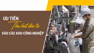 Ưu tiên thu hút đầu tư vào các khu công nghiệp