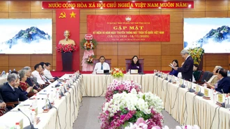 Gặp mặt kỷ niệm 95 năm Ngày truyền thống Mặt trận Tổ quốc Việt Nam