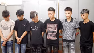 Phường Yên Bái: Quyết định khởi tố đối với 9 bị can trong vụ án hình sự gây rối trật tự công cộng