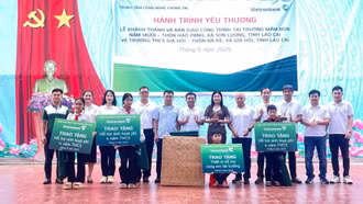 Khánh thành và bàn giao công trình phụ trợ tại xã Gia Hội, xã Sơn Lương