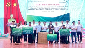Khánh thành và bàn giao công trình phụ trợ tại xã Gia Hội, xã Sơn Lương