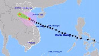 Đường đi của bão số 10 (Bualoi).