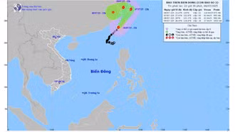 Bão số 2 ra khỏi Biển Đông, không có khả năng quay trở lại
