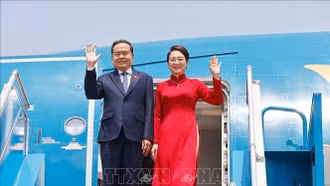 Chủ tịch Quốc hội Trần Thanh Mẫn lên đường tham dự Đại hội đồng AIPA-46 và thăm chính thức Malaysia